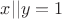 $x||y=1$