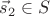 $\vec s_2\in S$ $\vec s_2\in S$