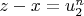 $z-x=u_2^n$