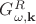 $G^R_{\omega,\mathbf{k}}$
