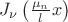 $J_{\nu}\left(\frac{\mu_n}{l}x\right)$