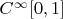 $C^\infty[0,1]$