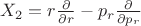 $X_2=r\frac{\partial}{\partial{r}}-p_r{\frac{\partial}{\partial{p_r}}}$