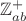 $\mathbb{Z}_{ab}^+$