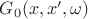 $G_0(x,x',\omega)$