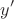 \[
{y'}
\]
