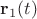 $\mathbf r_1(t)$