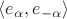 $\langle e_\alpha ,e_{-\alpha} \rangle$