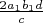 $\frac{2a_1b_1d}{c} $