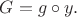 $G=g\circ y.$