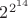 $2^{2^{14}}$