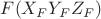 $F (X_F Y_F Z_F)$
