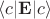 $\langle c | \mathbf{E} | c\rangle$