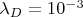 $\lambda_D=10^{-3}$