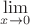 $\lim\limits_{x\to0}$