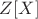 $Z[X]$