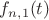 $f_{n,1}(t)$