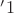 $&minus;1$