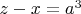 $z-x=a^3$