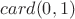 $card (0,1)$