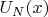 $U_N(x)$