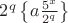 $2^q\left\{a\frac{5^x}{2^q}\right\}$
