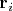 ${{{\bf{r}}_i}}$