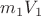 $m_1V_1