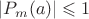 $|P_m(a)|\leqslant 1$