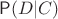 $\mathsf P(D | C)$