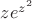 $ze^{z^2}$