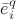 $\bar e_i^q$