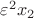 $\varepsilon^2 x_2$