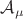 $\mathcal A_\mu$