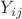$Y_{ij}$