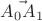$\vec{A_0A_1}$
