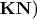 $\mathbf{KN}$)
