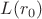 $L(r_0)$