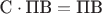 $\text{С}\cdot\text{ПВ} = \text{ПВ}$
