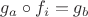 $g_a \circ f_i = g_b$ $g_a \circ f_i = g_b$