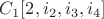 $C_1[2,i_2,i_3,i_4]$