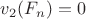 $v_2(F_n)=0$