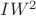 $IW^2$