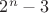 $2^n-3$