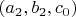 $(a_2,b_2,c_0)$