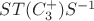 $ST(C_3^+)S^{-1}$ $ST(C_3^+)S^{-1}$