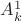$A_k^1$