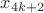 $x_{4k+2}$