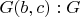 $G(b, c):G$