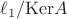 $\ell_1/{\rm{Ker}}A$ $\ell_1/{\rm{Ker}}A$